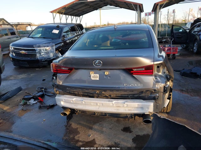 44213219 :رقم المزاد ، JTHBA1D25G5034390 vin ، 2016 Lexus Is 200t مزاد بيع