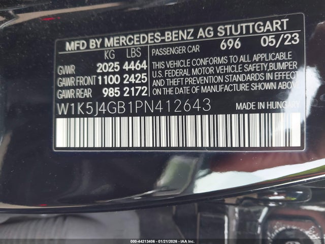 2023 MERCEDES-BENZ CLA 250 COUPE W1K5J4GB1PN412643 Photo 8