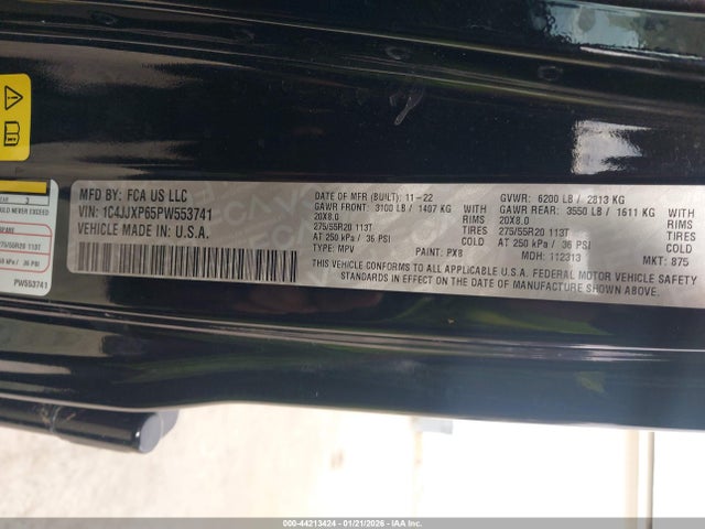 2023 JEEP WRANGLER 4XE 1C4JJXP65PW553741 Photo 8