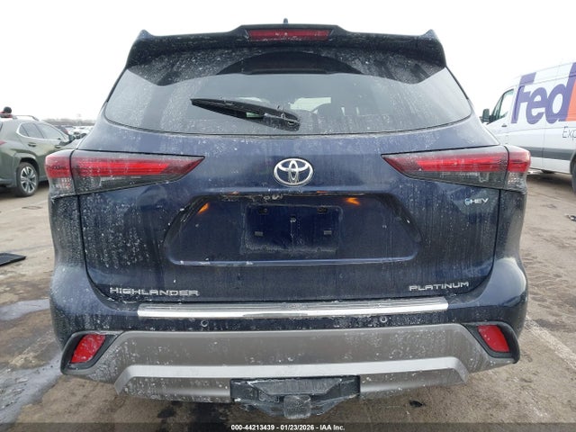 5TDEBRCH4SS672729 Toyota Highlander Hybrid Platinum