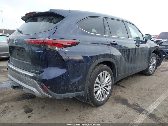 5TDEBRCH4SS672729 Toyota Highlander Hybrid Platinum