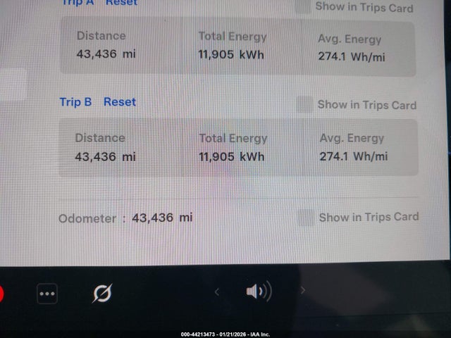 Aukcja sprzedaży 2022 Tesla Model Y Long Range Dual Motor All-wheel Drive, vin: 7SAYGDEE5NF556083, numer aukcji: 44213473
