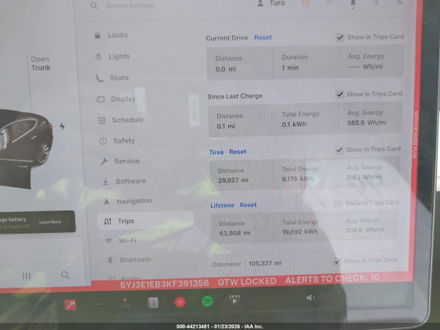2019 TESLA MODEL 3 5YJ3E1EB3KF391356 Photo 6