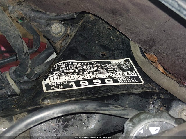1990 HONDA GL1500 1HFSC2203LA203445 Photo 9
