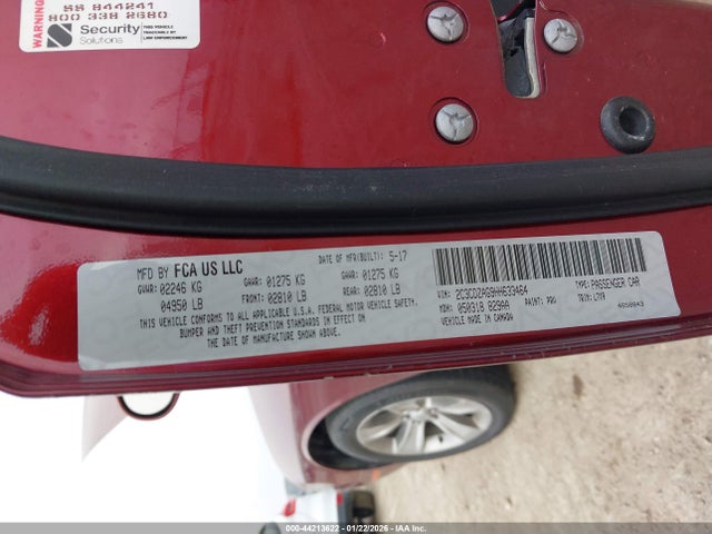 Dodge Challenger Sxt 2017 2C3CDZAG9HH633464 Image 9