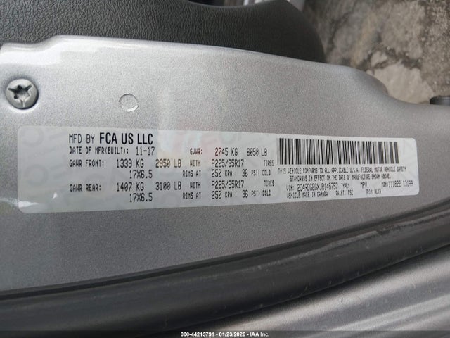 2C4RDGEGXJR145757 Dodge Grand Caravan Gt