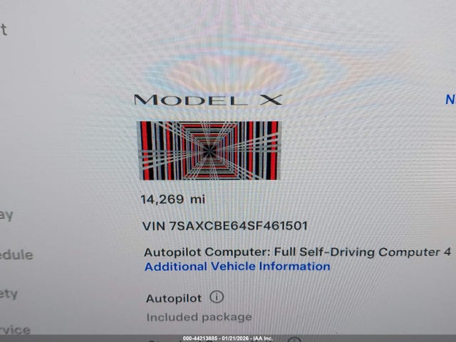 2025 TESLA MODEL X 7SAXCBE64SF461501 Photo 6
