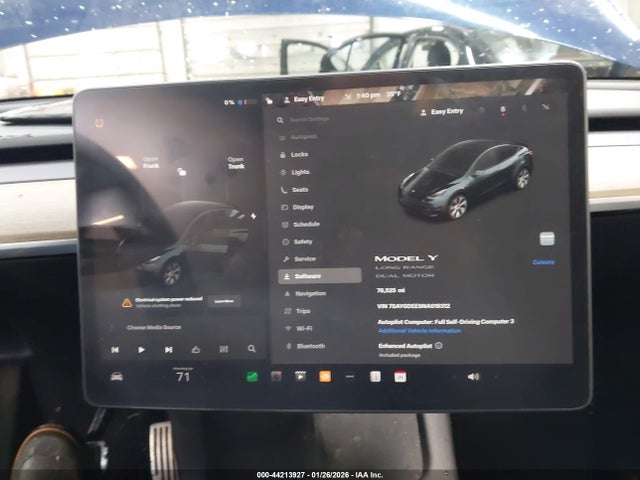 2022 TESLA MODEL Y 7SAYGDEE9NA019312 Photo 6