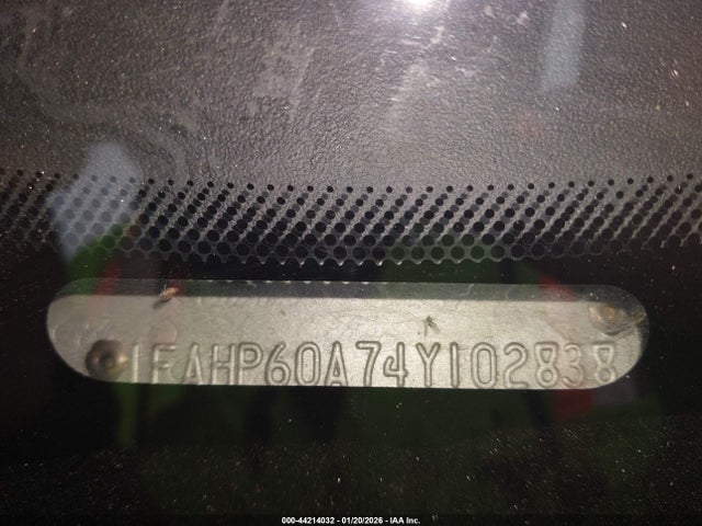 2004 FORD THUNDERBIRD 1FAHP60A74Y102838 Photo 8