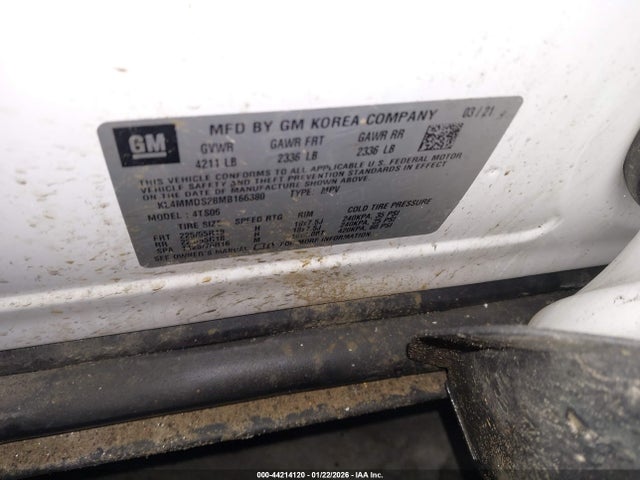 Продаж на аукціоні авто 2021 Buick Encore Gx Fwd Select, vin: KL4MMDS28MB166380, номер лоту: 44214120