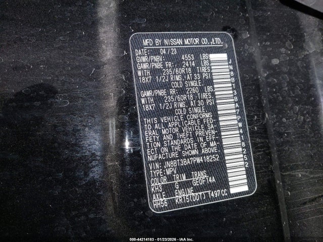 2023 NISSAN ROGUE JN8BT3BA7PW418252 Photo 8