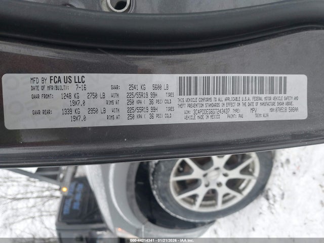 2016 DODGE JOURNEY 3C4PDDEG6GT243437 Photo 8