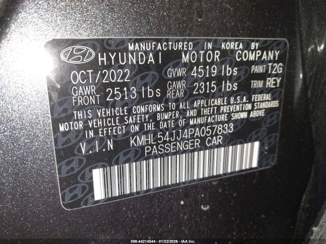 2023 HYUNDAI SONATA HYBRID KMHL54JJ4PA057833 Photo 8