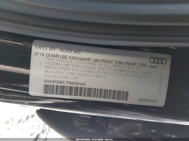 2015 AUDI A6 WAUFGAFC1FN009442 Photo 8