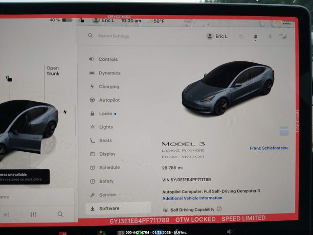 2023 TESLA MODEL 3 5YJ3E1EB4PF711789 Photo 6