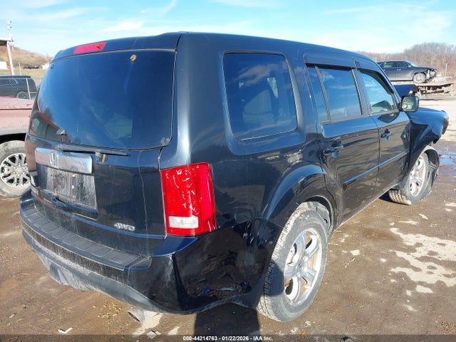 2013 Honda Pilot Ex-l მანქანა იყიდება აუქციონზე, vin: 5FNYF4H7XDB080375, აუქციონის ნომერი: 44214763