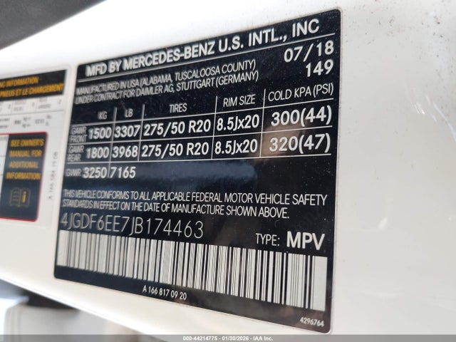 2018 MERCEDES-BENZ GLS 450 4JGDF6EE7JB174463 Photo 8