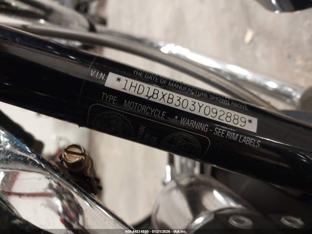 2003 HARLEY-DAVIDSON FLSTFI 1HD1BXB303Y092889 Photo 9