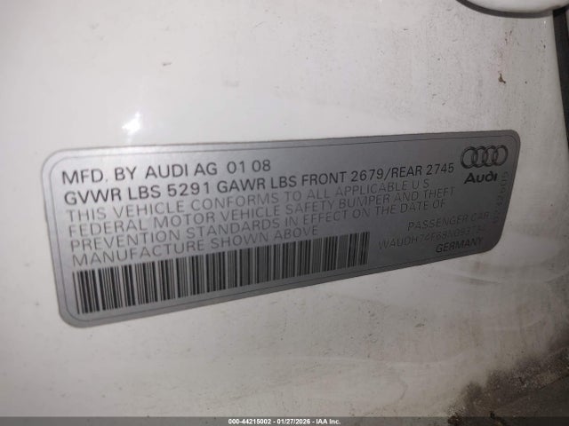 2008 AUDI A6 WAUDH74F68N093734 Photo 8