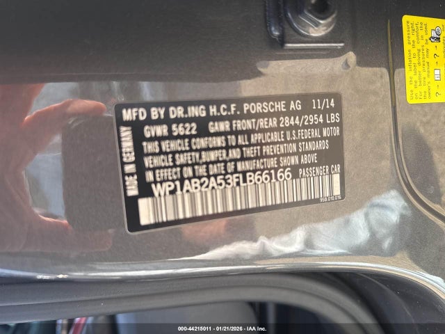 2015 PORSCHE MACAN WP1AB2A53FLB66166 Photo 8