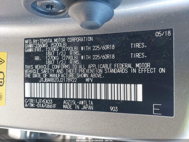 2018 LEXUS NX 300 JTJBARBZ0J2178922 Photo 8