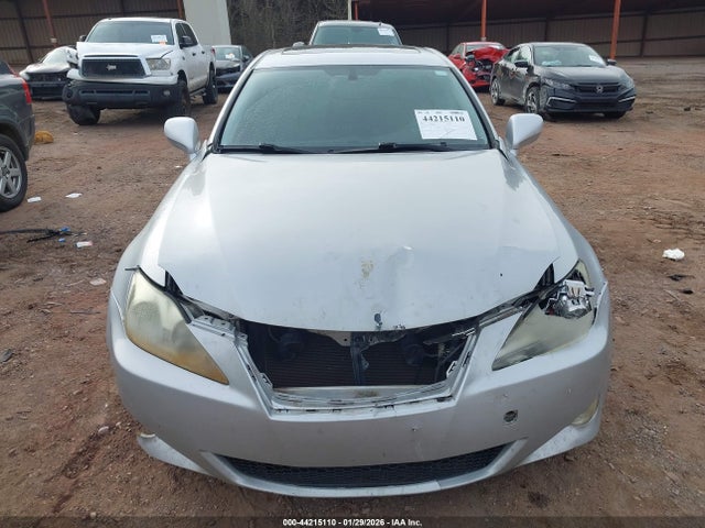 44215110 :رقم المزاد ، JTHBK262X72034158 vin ، 2007 Lexus Is 250 مزاد بيع