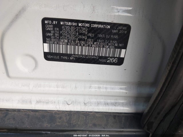 JA4AD3A32JZ054443 Mitsubishi Outlander Le