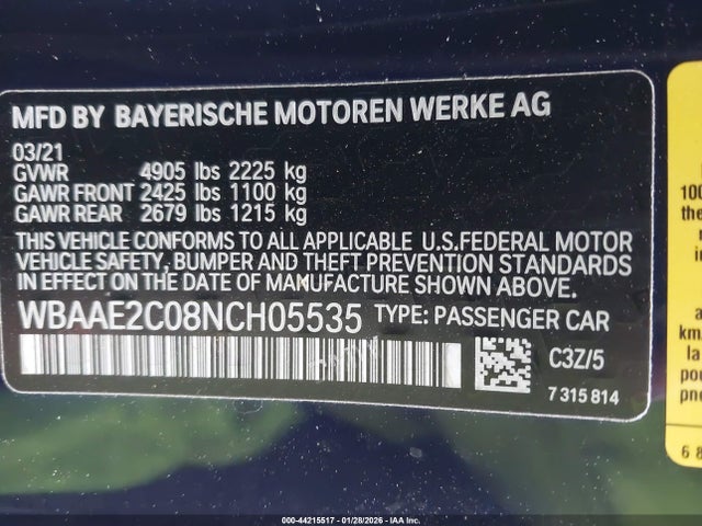 2022 BMW 840 WBAAE2C08NCH05535 Photo 8