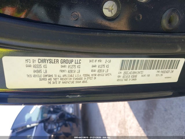 2010 DODGE CHALLENGER 2B3CJ4DV8AH194721 Photo 8