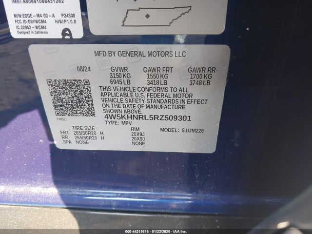 2024 ACURA ZDX 4W5KHNRL5RZ509301 Photo 8