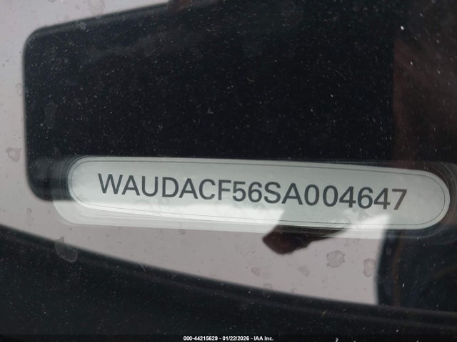 2025 AUDI A5 SPORTBACK WAUDACF56SA004647 Photo 8