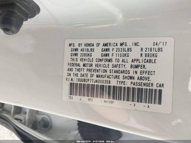 Acura Tlx Advance Pkg 2018 19UUB2F77JA000358 Image 9