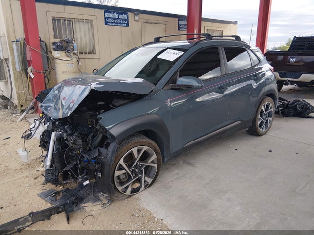 2022 HYUNDAI KONA KM8K53A3XNU799446 Photo 1