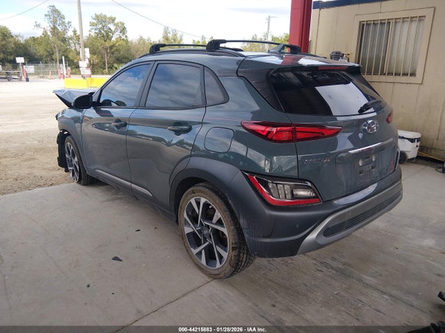 2022 HYUNDAI KONA KM8K53A3XNU799446 Photo 2