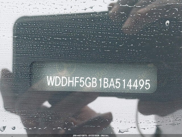 2011 Mercedes-benz E 350 მანქანა იყიდება აუქციონზე, vin: WDDHF5GB1BA514495, აუქციონის ნომერი: 44215975