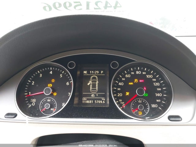 2012 VOLKSWAGEN CC WVWMN7AN0CE513987 Photo 6
