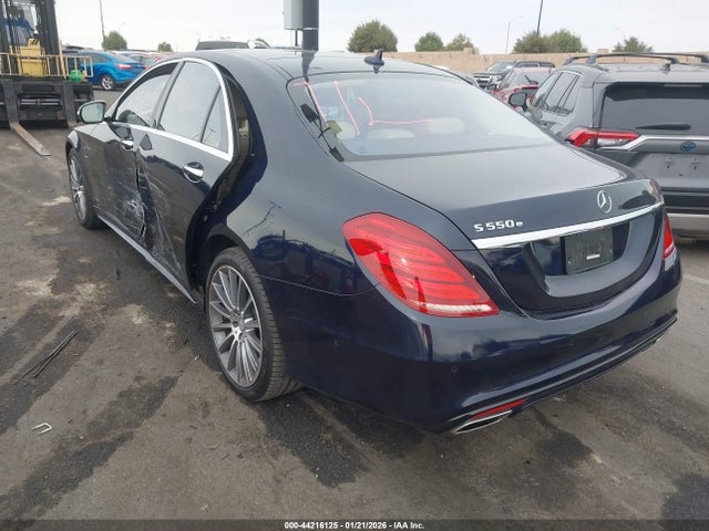 WDDUG6DBXHA315136 Mercedes-Benz S 550e Plug-in Hybrid