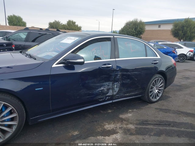 WDDUG6DBXHA315136 Mercedes-Benz S 550e Plug-in Hybrid