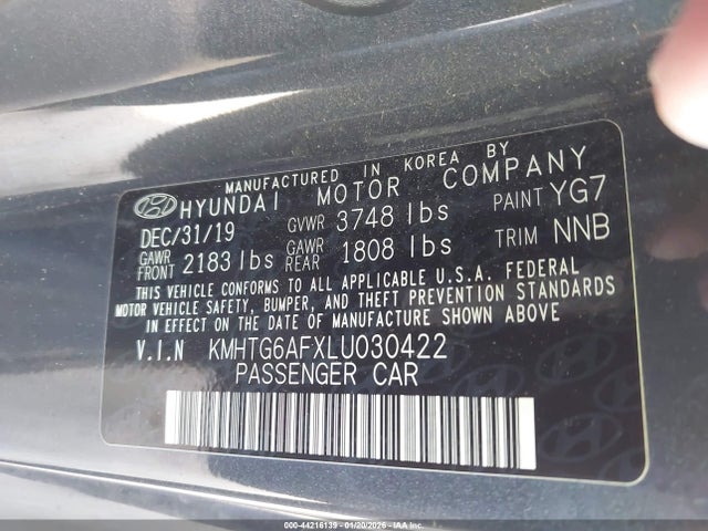 KMHTG6AFXLU030422 Hyundai Veloster 2.0 Premium