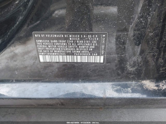 2021 VOLKSWAGEN JETTA GLI 3VW5T7BU0MM027625 Photo 8