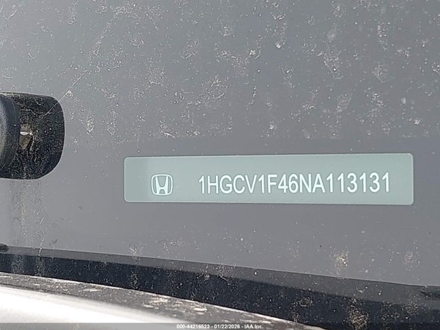 1HGCV1F46NA113131 Honda Accord Sport Special Edition