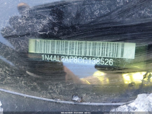 44216549 :رقم المزاد ، 1N4AL2AP8CC138526 vin ، 2012 Nissan Altima 2.5 S مزاد بيع