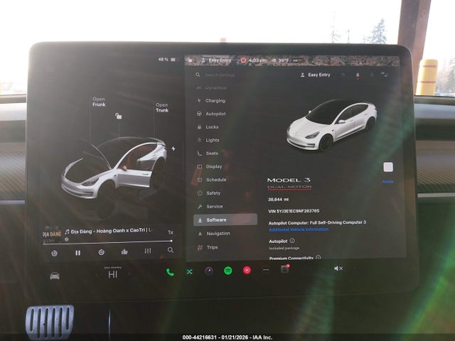 2022 TESLA MODEL 3 5YJ3E1EC9NF263765 Photo 6