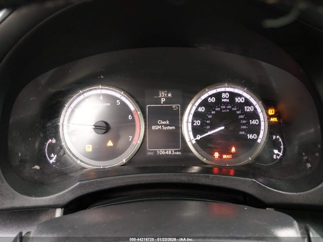 44216725 :رقم المزاد ، JTHHA5BC1G5000976 vin ، 2016 Lexus Rc 200t مزاد بيع
