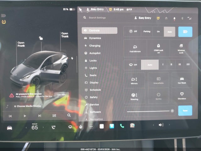 2022 TESLA MODEL Y 7SAYGDEF4NF468294 Photo 6
