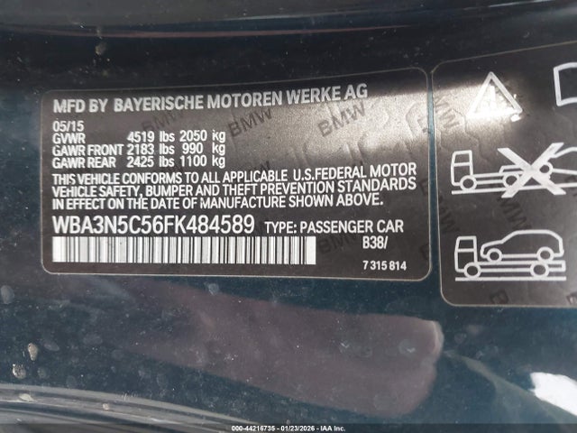 2015 BMW 428I WBA3N5C56FK484589 Photo 8