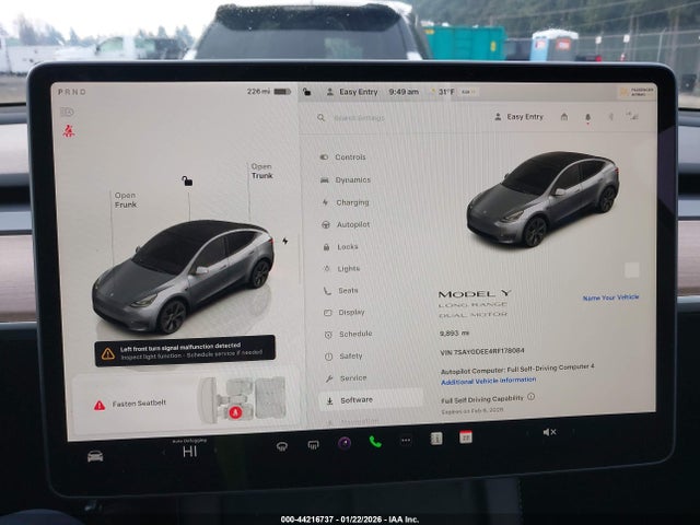 2024 TESLA MODEL Y 7SAYGDEE4RF178084 Photo 6