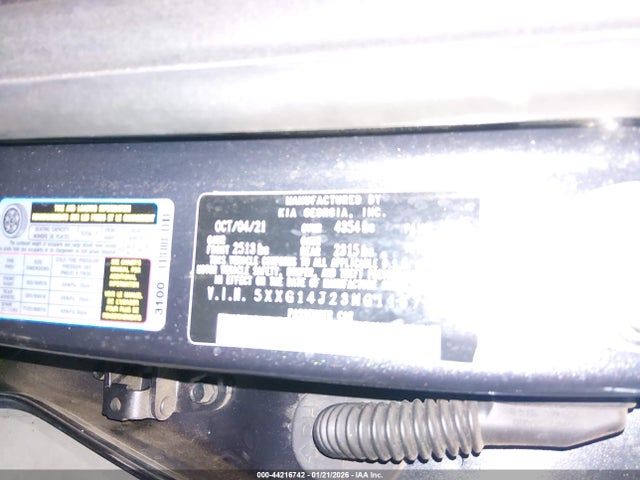 5XXG14J23NG116785 KIA K5 LXS