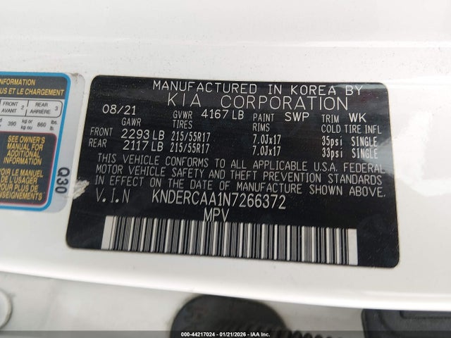 KIA SELTOS EX 2022 KNDERCAA1N7266372 Image 9
