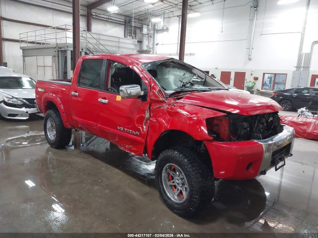 44217107 :رقم المزاد ، 1N6AA0EJ2CN315986 vin ، 2012 Nissan Titan Sv مزاد بيع